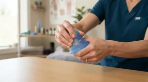 Testing flexibility and pressure control in a silicone cupping set vs glass cupping set